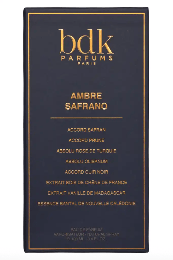 Ambre Safrano by BDK Parfums