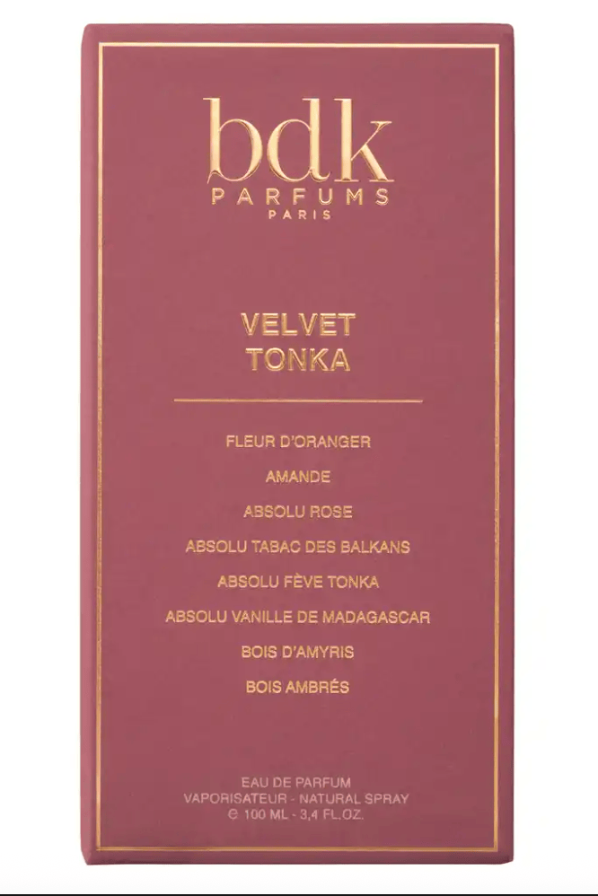 Velvet Tonka by BDK Parfums