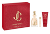 eau de parfum 3.3 oz bottle + eau de parfum 0.25 oz travel spray + 3.3 oz perfumed body lotion